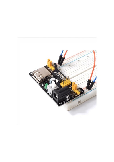 Robotik Kodlama Arduino Temel Seviye Elektronik Başlangıç Seti - Kutulu Mb-102 Breadboard Güç Kartı Ve Adaptörlü