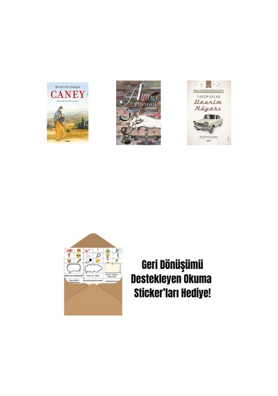 Caney + Altıncı Parmak + Yarım Kalan Devrim Rüyası + Okuma Sticker'ları