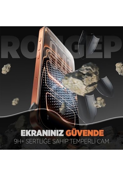 Pro Max 6.9 Için Kolay Kurulum Ekran Koruyucu Otomatik Toz Toplayan Hava Kabarcığı Bırakmayan Dokunmatik Ve Görün