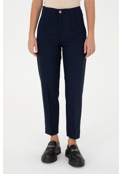 U.s. Polo Assn. Kadın Lacivert Pantolon Kanvas-chino 50290404-vr033 Lacivert