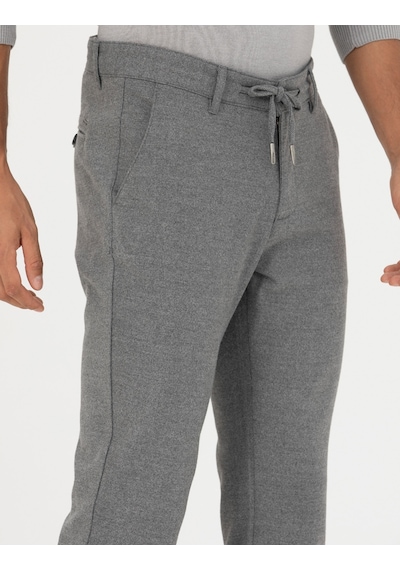 Pierre Cardin Erkek Gri Kanvas / Chino Pantolon 50278467-vr024 Gri