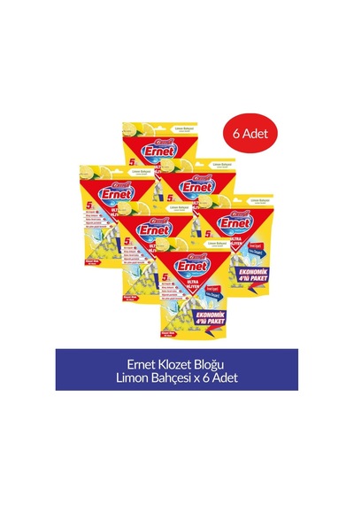 Klozet Bloğu Limon Bahçesi 4lü Paket X 6 Adet