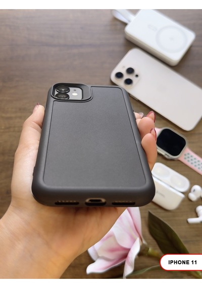 Apple iPhone 11 Uyumlu Kamera Korumalı Darbeye Dayanıklı Renk Atmayan Keep Silikon Kılıf Siyah
