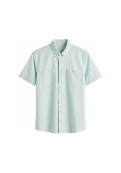Lcwaıkıkı Classic Turkuaz Regular Fit Armürlü Erkek Gömlek