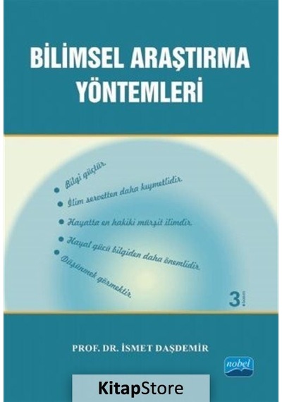 Bilimsel Araştırma Yöntemleri / Ismet Daşdemir
