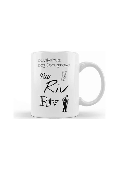 Rivrivriv Bayiliysinuz Boş Gonuşmaya Karadeniz Kupa Bardak Porselen Karışık