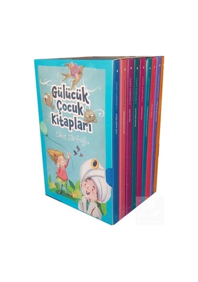 Mercankitap Gülücük Çocuk Kitapları Renkli Ciltli Kutulu Set 9 Kitap / C .