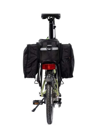 Procycle PC-430 Katlanır Bisiklet Heybeli Arka Bagaj Çanta Foldin Siyah