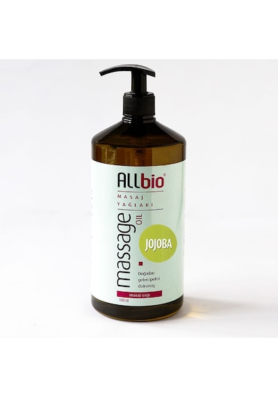 Allbio Masaj Yağı Jojoba 1 L