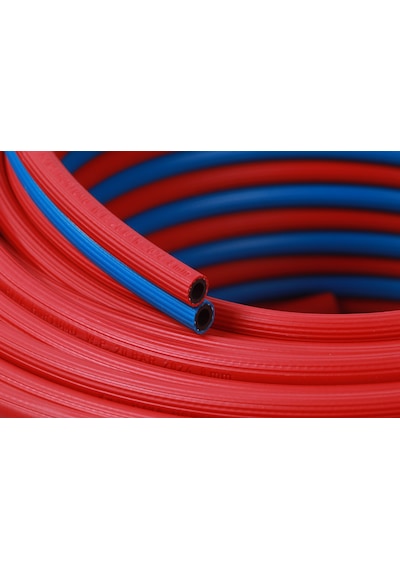 İkiz Kaynak Oksijen Asetilen Hortumu Pvc İç Çap 10 Mm - 10 Metre