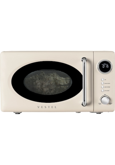 Vestel MD 20 YD Retro Bej Mikrodalga Fırın