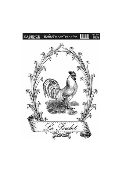 Cadence Home Decor Transfer 25x35 Cm. Hdt-060