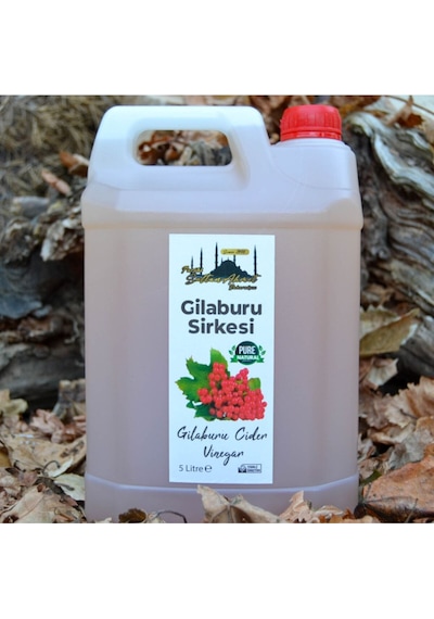 Gilaburu Sirkesi 5lt %100 Katkısız Doğal Sirke