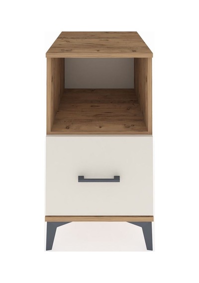 Kronos Komodin Tek Raflı Tek Çekmeceli 44x59x80 Çam-aytaşı Atlas Çam