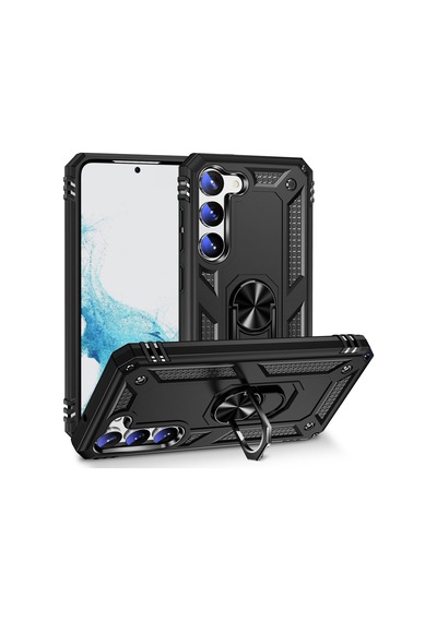 Zore Galaxy S23 Plus Uyumlu Vega Kılıf-siyah Siyah