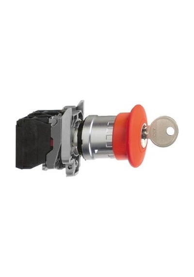 Schneider Xb4bs142 ,kontak-1k Acil Kalıcı M22 Buton