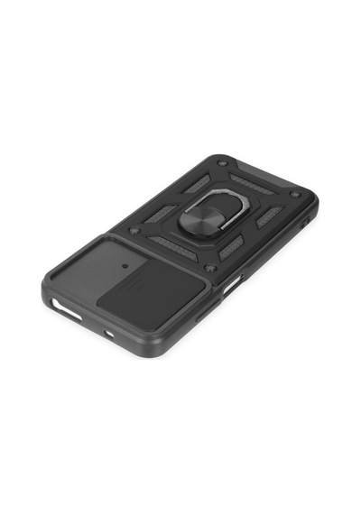 Poco M4 Pro 4g Kılıf Pars Lens Yüzüklü Silikon - Siyah Bzsxx00 1