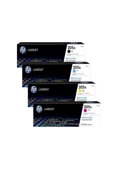 Hp 205a Toner 4'lü Set Cf530a-cf531a-cf532a-cf533a M180n