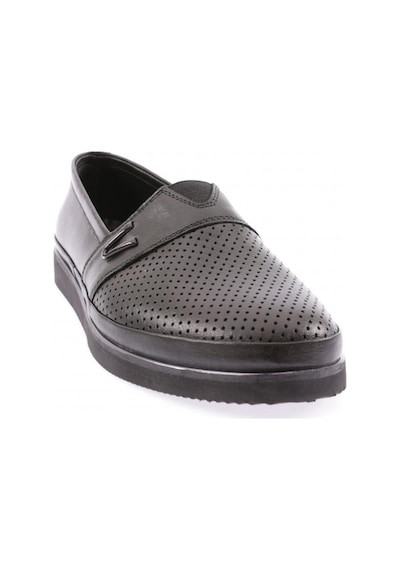 Dgn 535-23y Kadin Lazerli V Tokali Lastik Detayli Comfort Ayakkabi 535-2111-R1534 Siyah