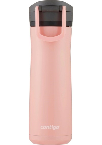 Contigo Jackson Chill 2.0 Çelik Tek El Bas İç Kilitli Su Matarası 590ml - Pembe