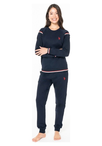 U.s. Polo Assn. 20118 Kadın Lacıvert Yuvarlak Yaka Uzun Kollu Pijama Takımı-lacivert-xl Çok renkli U.s. Polo Assn. 20118 Kadın Lacıvert Yuvarlak Yaka Uzun Kollu Pijama Takımı-lacivert-xl Çok renkli