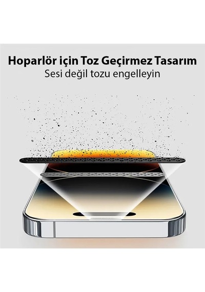 Baseus Corning Apple iPhone 15 Pro Uyumlu Hd Tempered Full Koruma Cam Ekran K