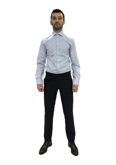 Ecer Alpino Kumaş Pantolon Movano-Slim Fit Lacivert