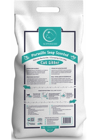 Sophresh Ms250 Marsilya Kedi Kumu Cat Litter 5 L