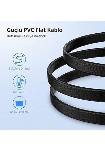Cm Sata Data Kablo - 90 Derece - Metal Klip Diğer