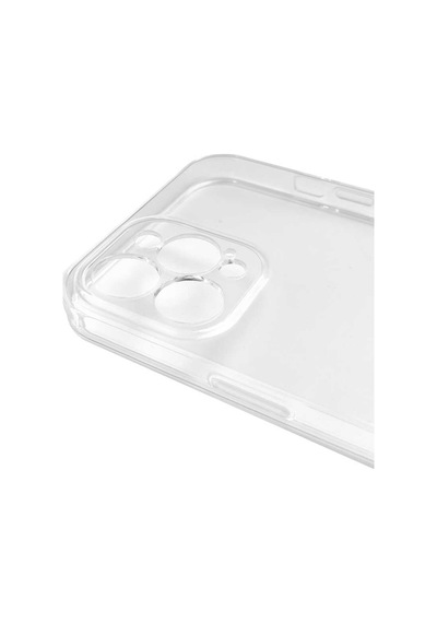 Apple Uyumlu  iPhone 12 Pro Max Kılıf Zore Kamera Korumalı Süper Silikon Renksiz (507649274) Renksiz