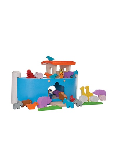 Plan Toys Ahşap Nuhun Gemisi Ve Hayvanlar