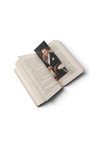 Atatürk 4'lü Kitap Ayracı Kalın Geniş Kesim 350 Gr Hediyelik No:3
