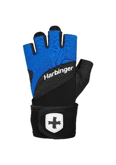 Harbinger Training Grip Ww 2.0 Mavi Ağırlık Eldiveni Siyah