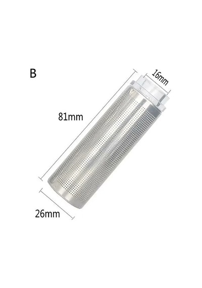 Aquapro Inlet Krom Emiş Süzgeci 16mm