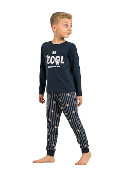 Rolypoly Rp3870c Erkek Çocuk Uzun Kol Pijama Takım Navy