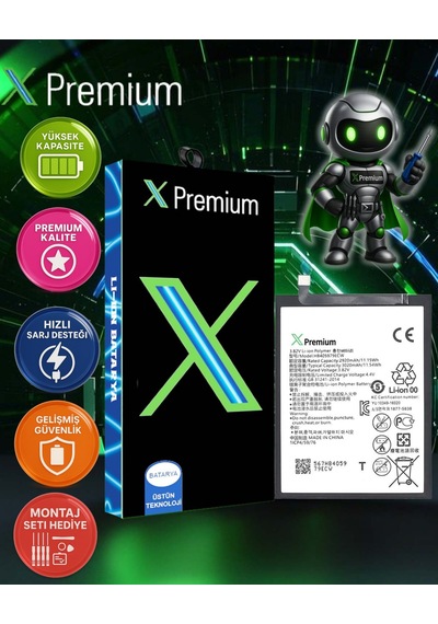 Xpremium Huawei P9 Lıte Mını 2017 Uyumlu Batarya Pil Süper Yüksek Kalite 2920 Mah Hb405979ecw