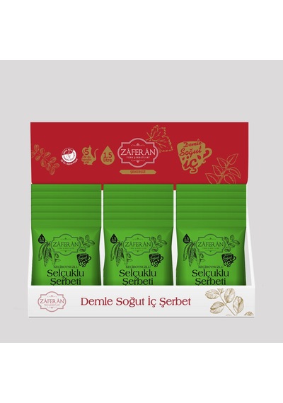 Zaferan Selçuklu Şerbeti Avantaj Kutu 24 x 30 G