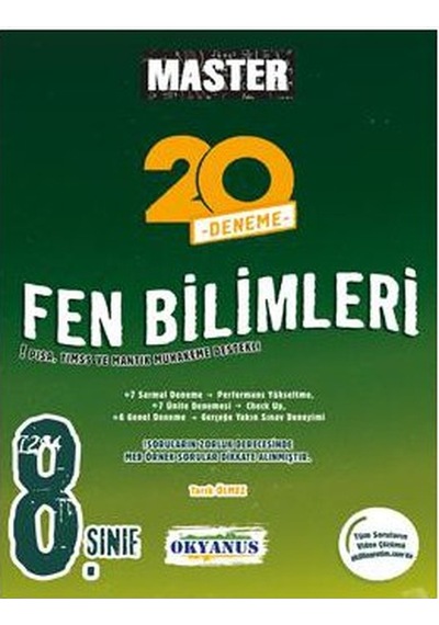 Okyanus Yayınları 8.Sınıf Master Fen Bilimleri Deneme