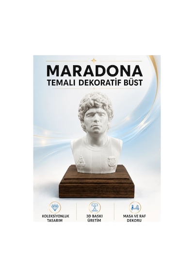 Diego Maradona Koleksiyon Büstü - Hobi