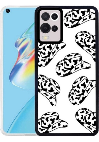 Oppo A54 4g Kılıf Zore M-fit Desenli Kapak Hat No5