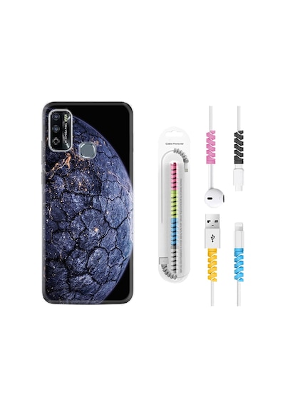 Infinix Hot 9 Play Kılıf Kablo Koruyuculu Neptune 1812