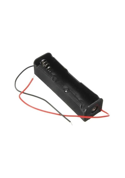 Tekli 18650 Kablolu Pil Yuvası