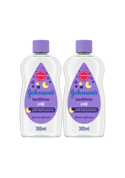 Johnsons Baby Bebek Yağı 300ml Bedtime Uyku Rutini 2 Li Set