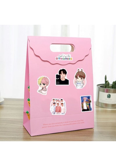 Bts Yıldız Çocuklar Macbook Notebook Tablet Telefon Ajanda Laptop Defter Sticker Seti Diğer