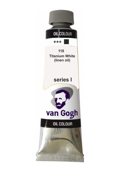 Talens Van Gogh Yağlı Boya 40 ML 118 Titanium White (Linseed Oil