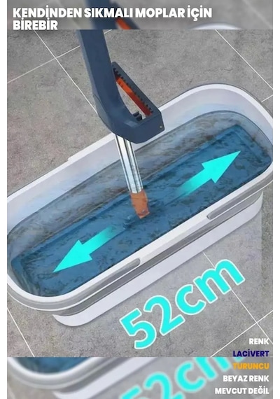 Tilbe Home Kendinden Sıkmalı Kovalı Mop Seti - Kendinden Sıkmalı Mop Katlanabilir Tekerlekli Kova 1 Tilbe Home Kendinden Sıkmalı Kovalı Mop Seti - Kendinden Sıkmalı Mop Katlanabilir Tekerlekli Kova 1