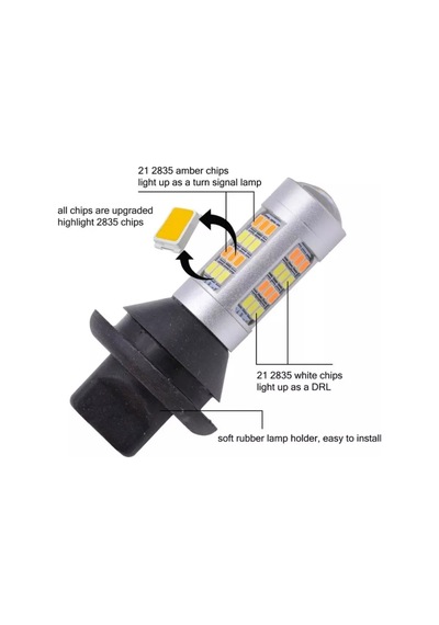 Far içi 1156 Drl LED Sinyalli Gündüz Ledi