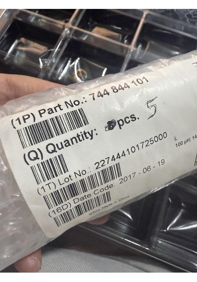 Wurth Elektronik 744844101 Ortak Mod Bobin 100μh 14a 5 Adet