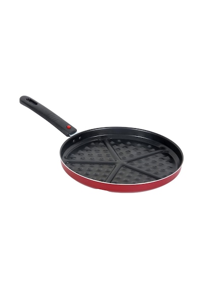 Papilla Redio Waffle Tava Kırmızı 26 CM