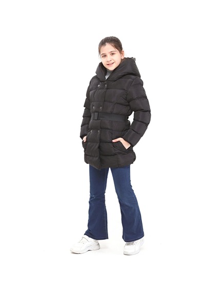 Kız Çocuk Mont 51266 Siyah
